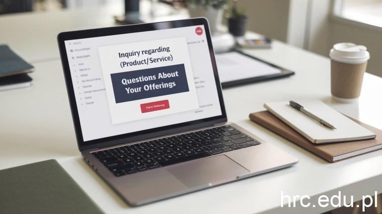 Essential Guide to Crafting an Effective Business Email Inquiry Sample 11