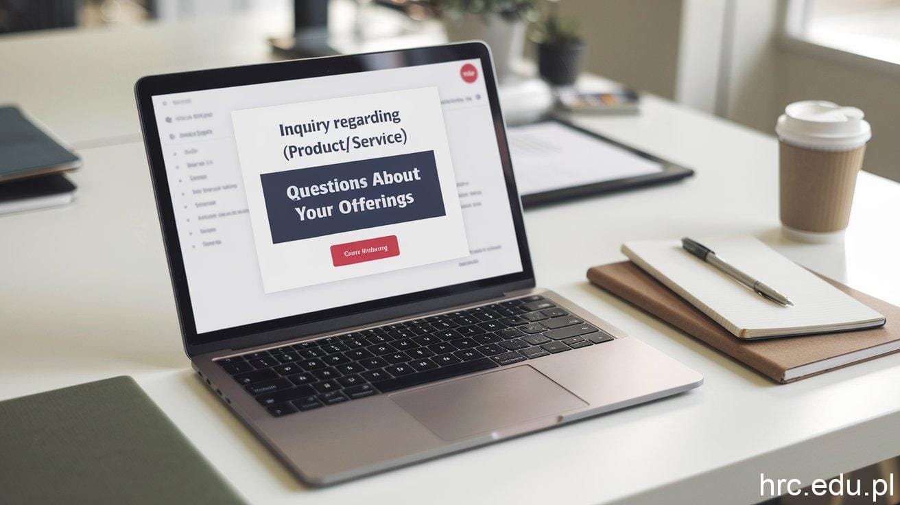 Essential Guide to Crafting an Effective Business Email Inquiry Sample Essential Guide to Crafting an Effective Business Email Inquiry Sample