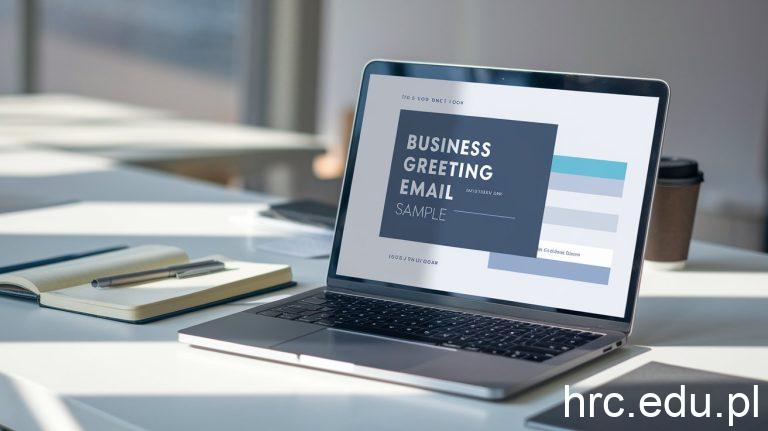 Effective Communication: A Comprehensive Business Greeting Email Sample 5