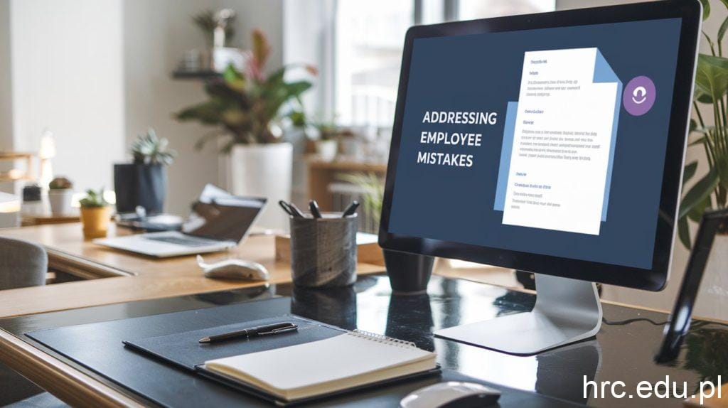 Addressing Employee Mistakes Email