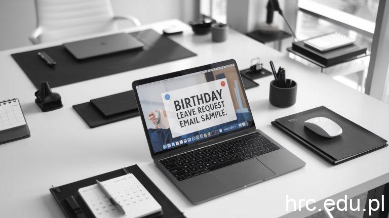 Essential Birthday Leave Request Email Sample: How to Craft the Perfect Message 7