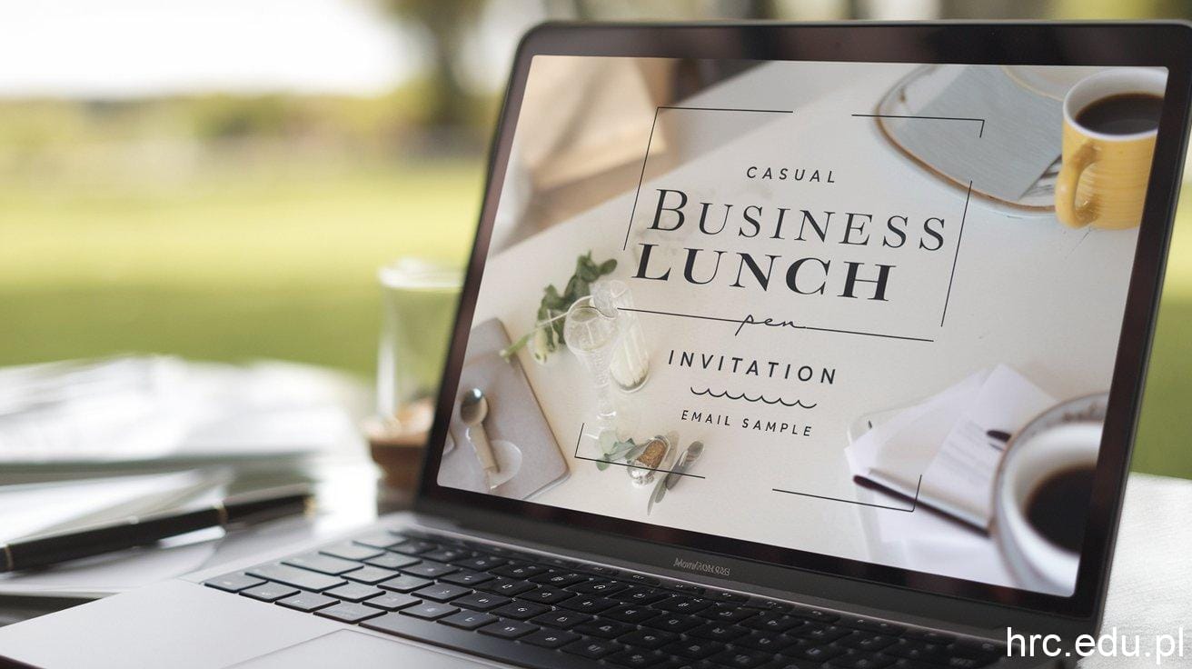 Crafting the Perfect Casual Business Lunch Invitation Email Sample Crafting the Perfect Casual Business Lunch Invitation Email Sample