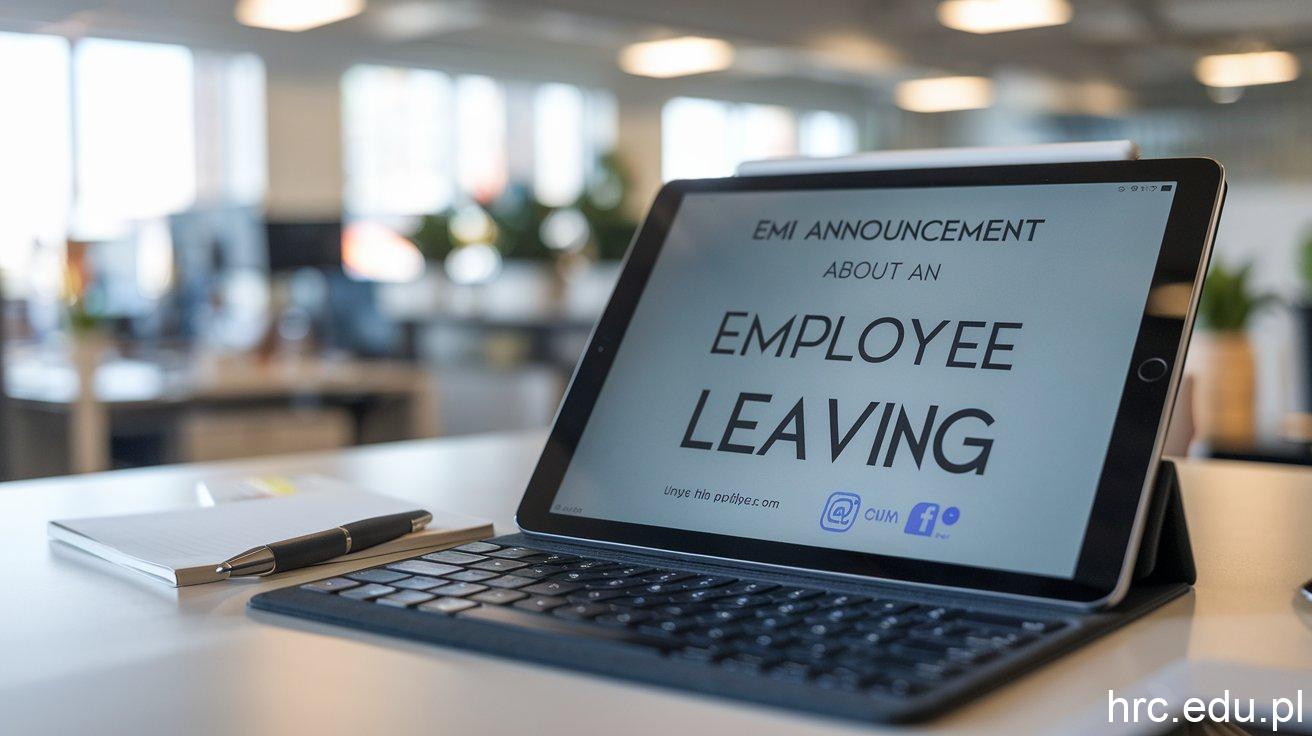 7 Email Employee Leaving Announcement Samples to Help You Craft the Perfect Goodbye 1