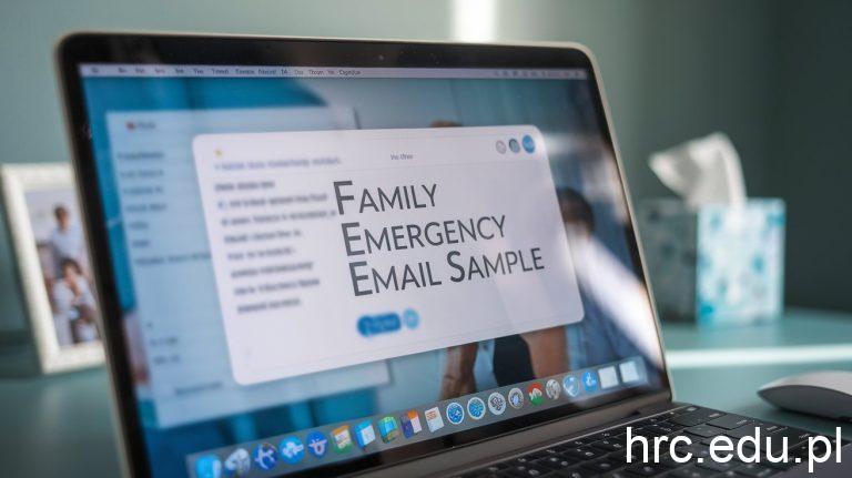 Essential Guide: Family Emergency Email Sample to Communicate During Crisis 5