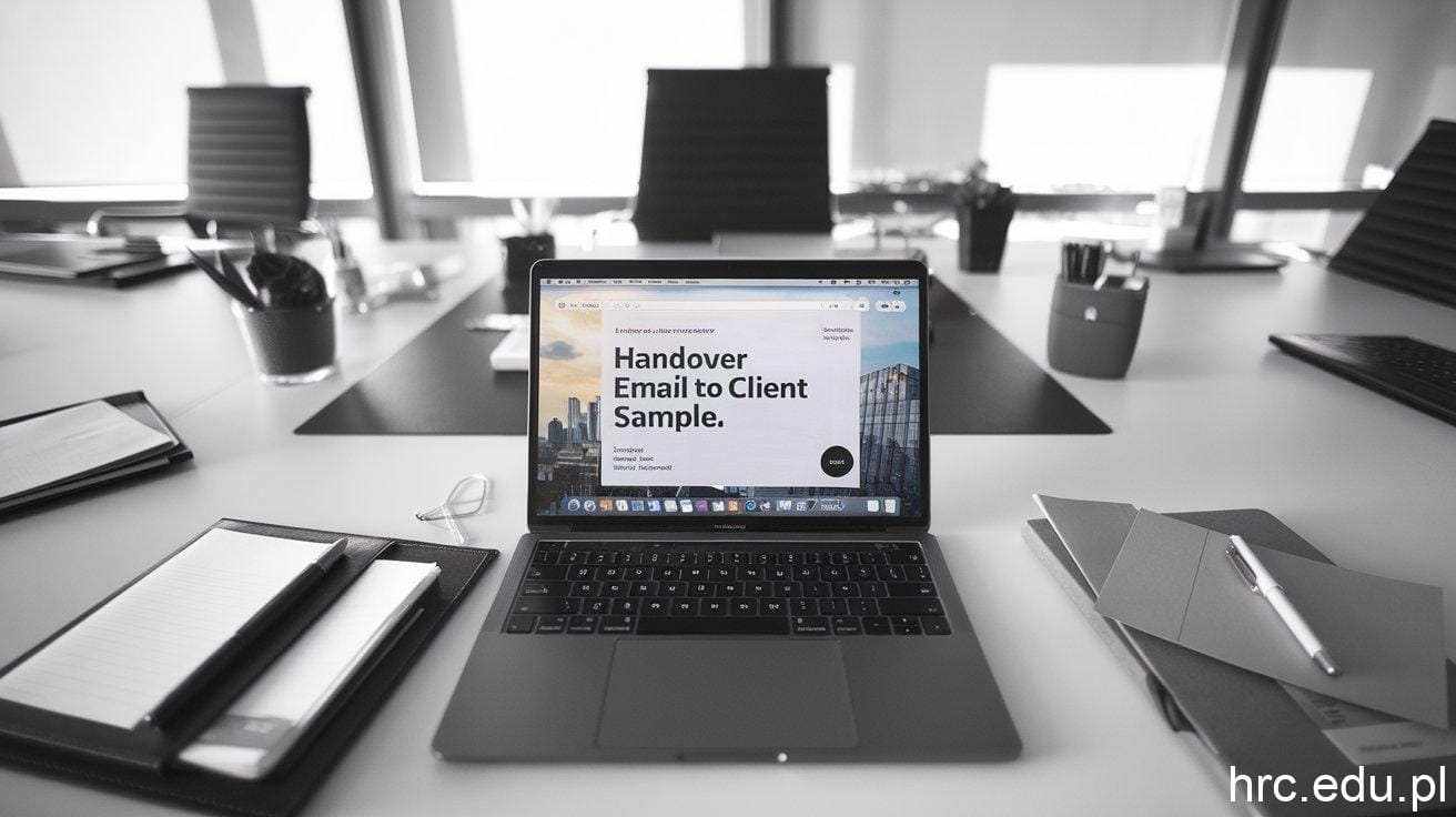 Effective Handover Email to Client Sample: A Guide for Seamless Transitions Effective Handover Email to Client Sample: A Guide for Seamless Transitions