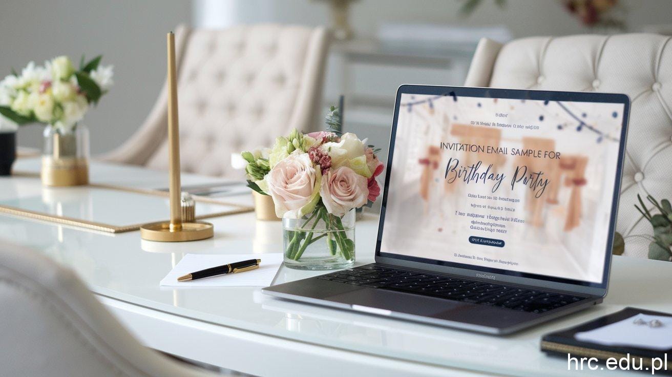 Perfect Your Celebrations: An Invitation Email Sample for Birthday Party Perfect Your Celebrations: An Invitation Email Sample for Birthday Party