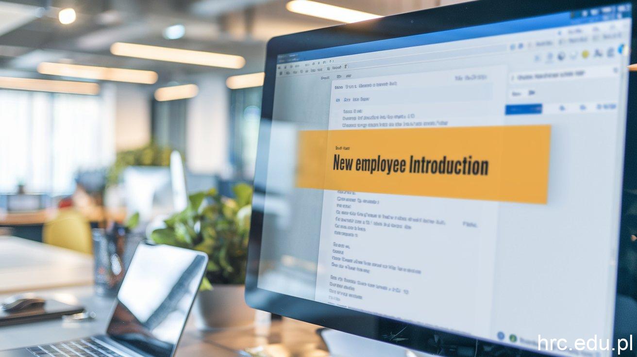 7 Essential Tips for Crafting a New Employee Introduction Email Sample 1