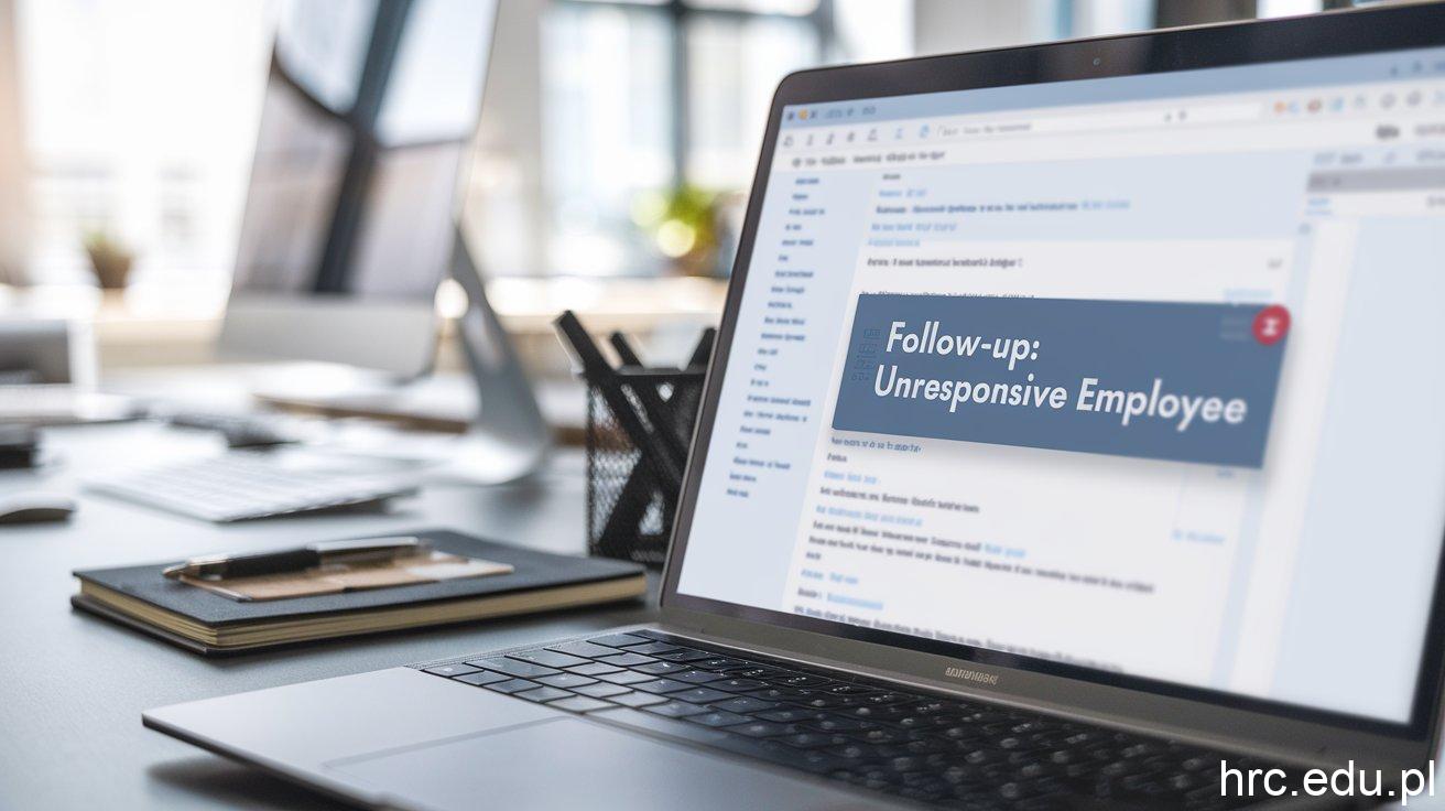 7 Effective Approaches with Sample Email to Unresponsive Employee 1