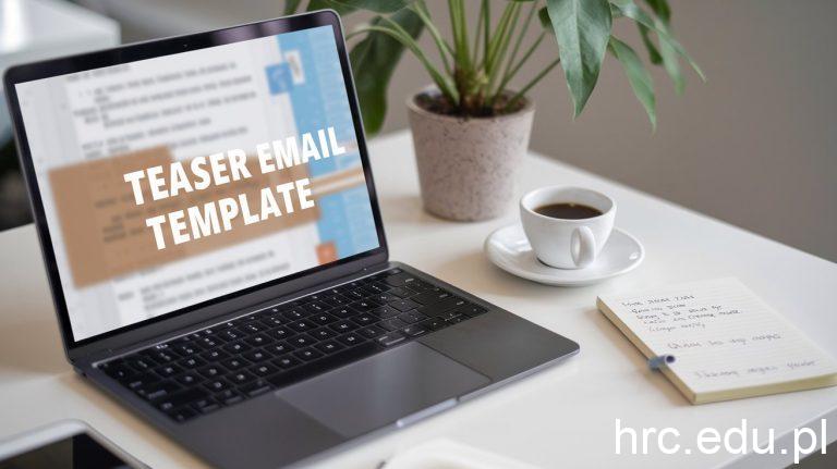 Crafting the Perfect Teaser Email Template: Tips and Best Practices 7