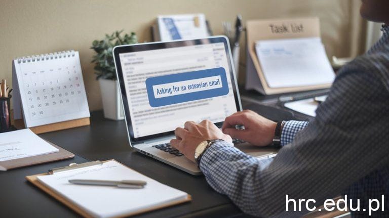 asking for an extension email