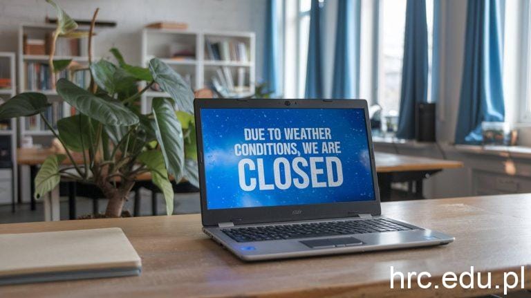 due to weather conditions we are closed