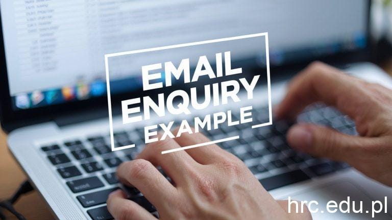 email enquiry example