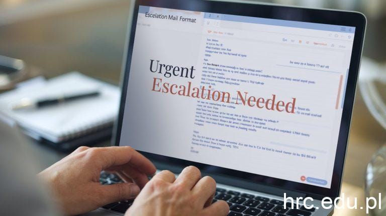 email escalation sample