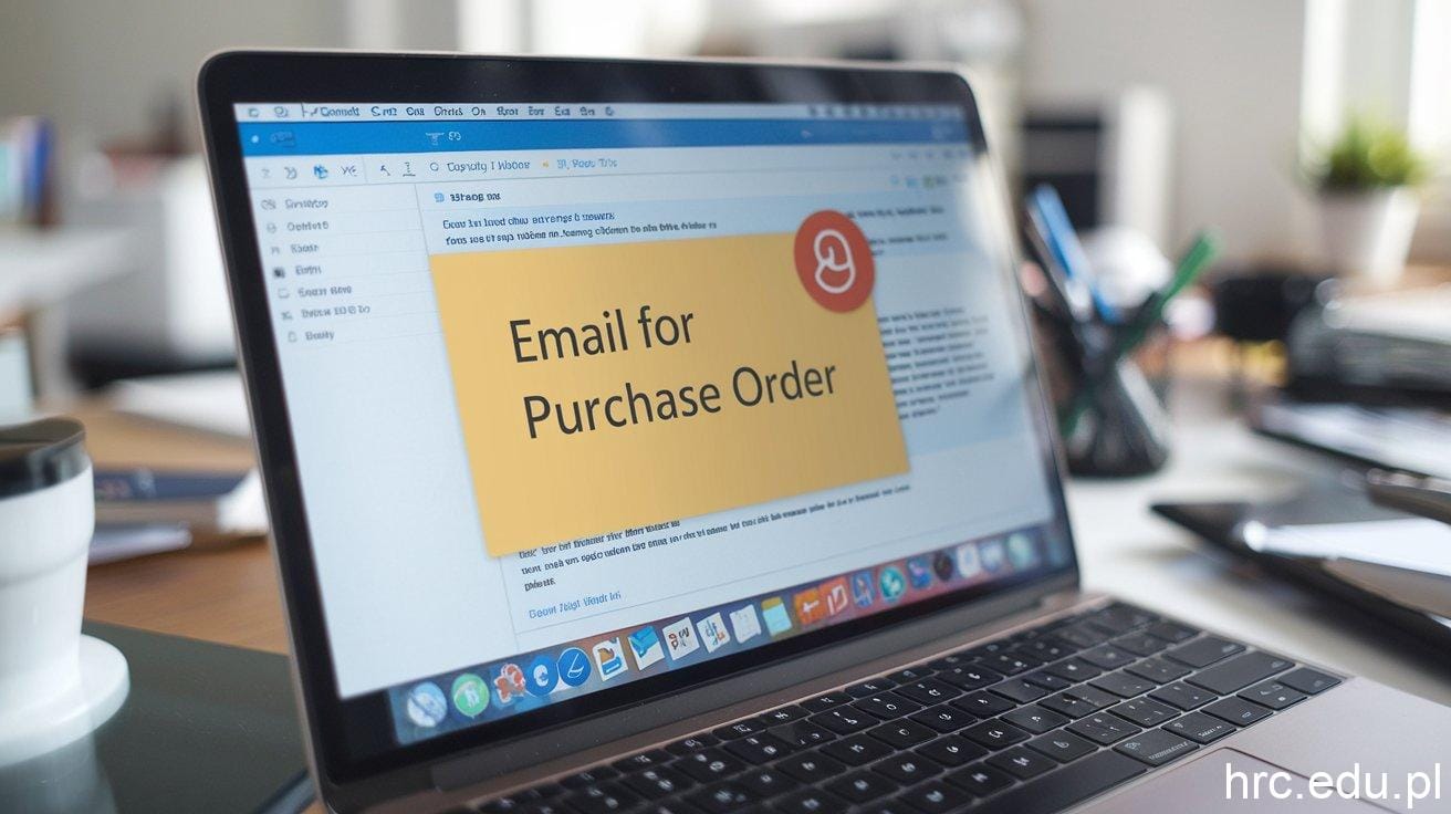 email for purchase order