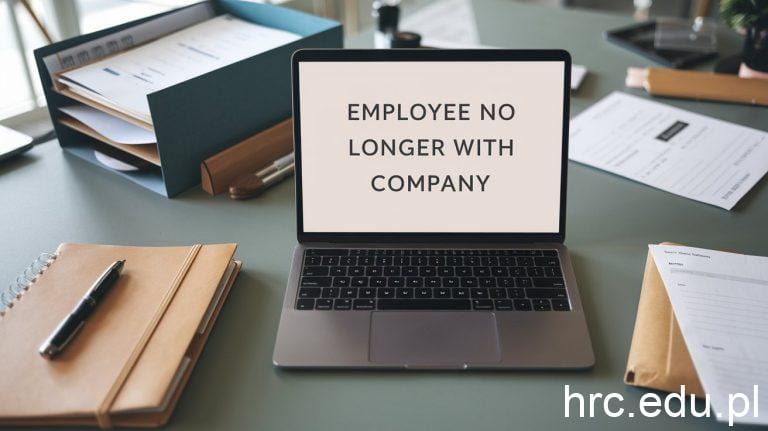 email template employee no longer with company