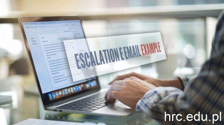 escalation email example