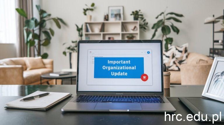 examples of organizational announcements