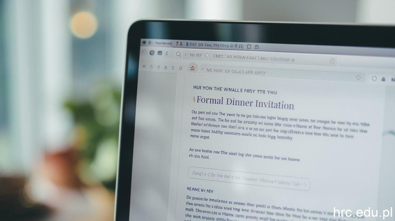 7 Essential Tips for Crafting the Perfect Formal Dinner Invitation formal dinner invitation