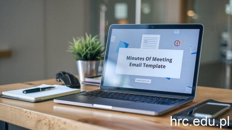 minutes of meeting email template