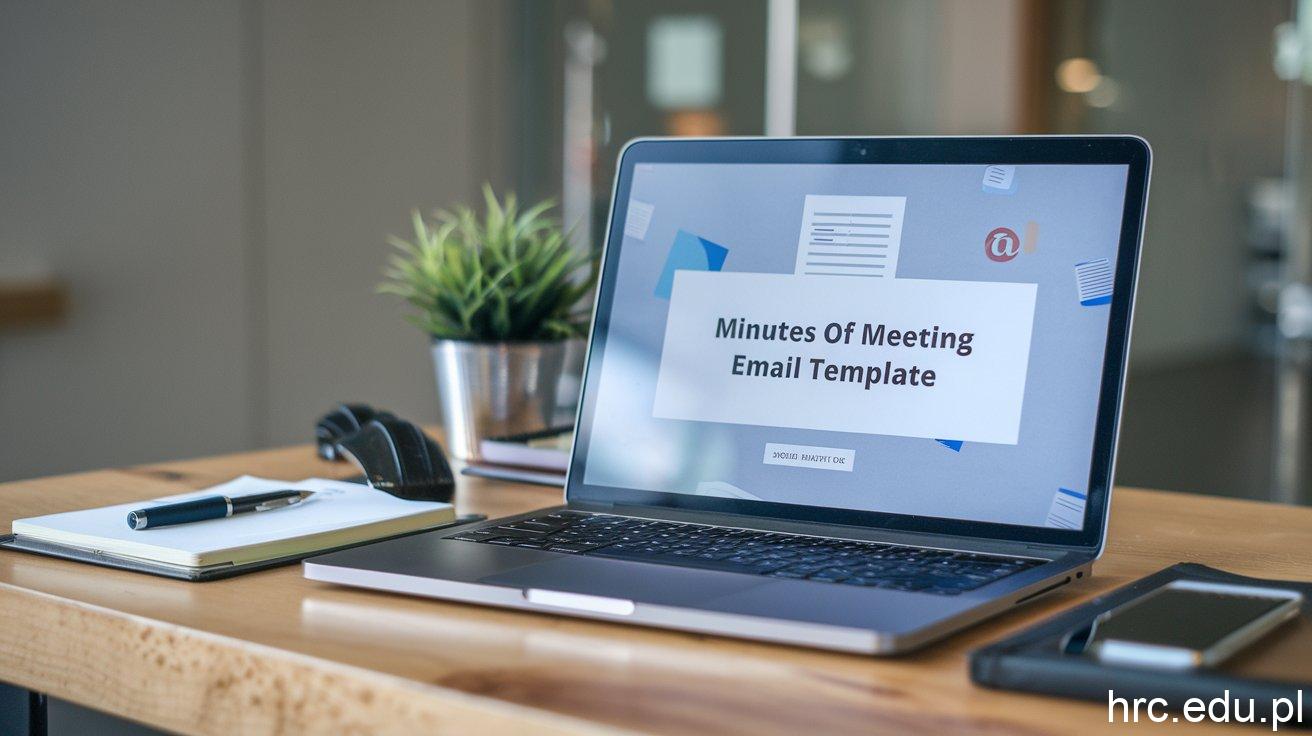 minutes of meeting email template