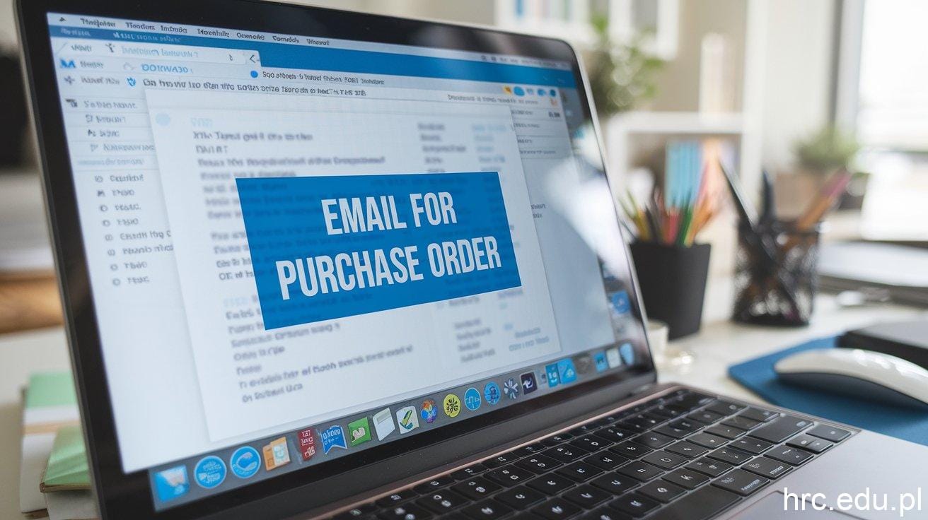 purchase order email