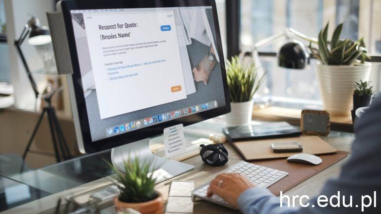 request for quotation email template