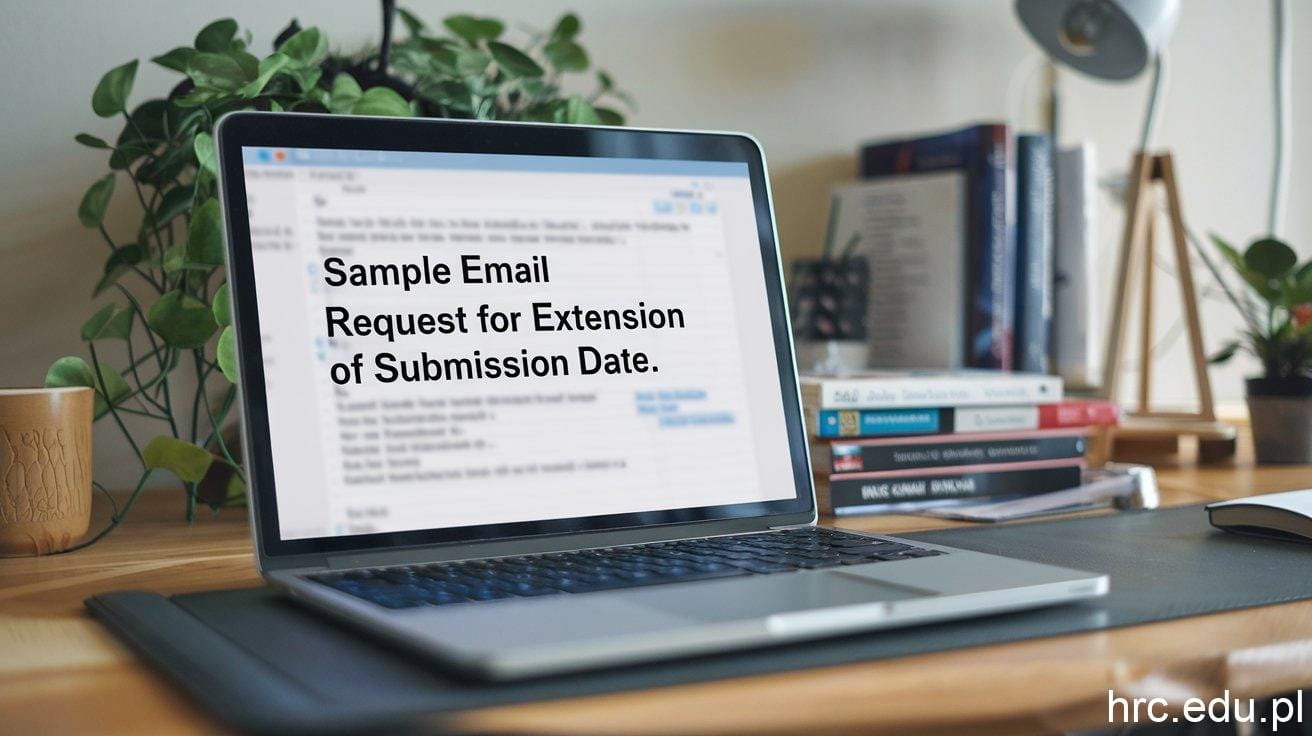 sample email request for extension of submission date