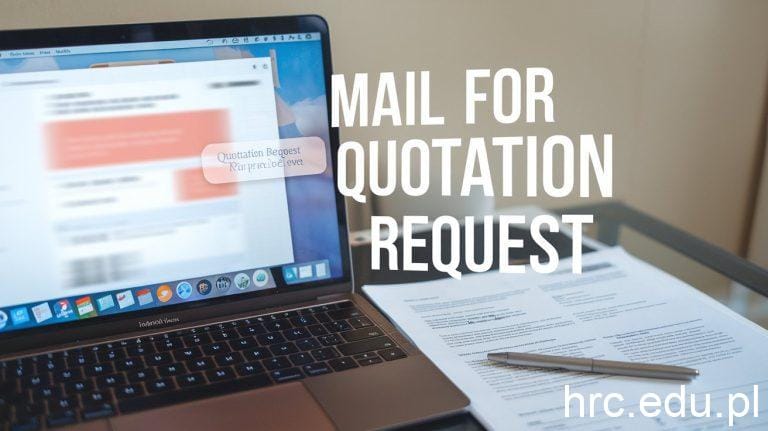sample email request for quotation