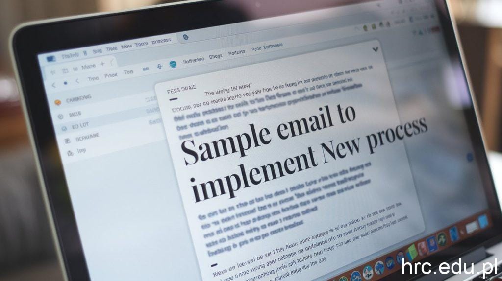 7 Essential Steps For Crafting A Sample Email To Implement New Process
