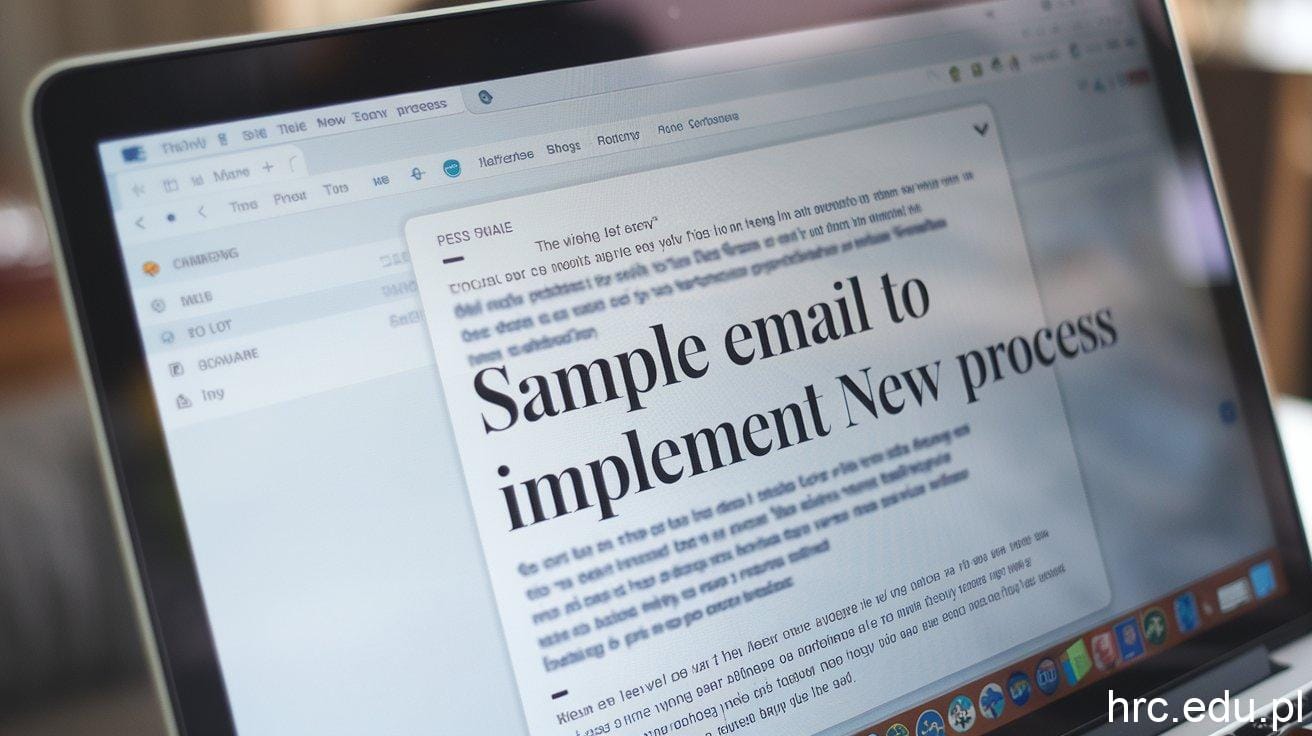 7 Essential Steps for Crafting a Sample Email to Implement New Process sample email to implement new process