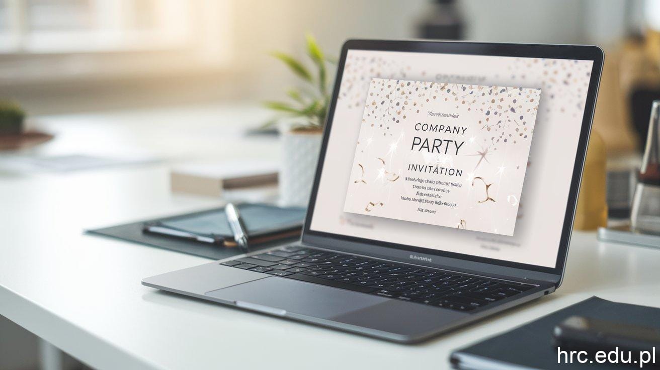 sample office party invitation email