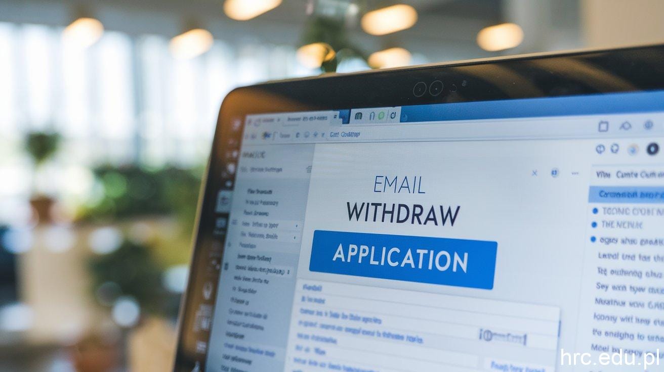 application withdrawal email