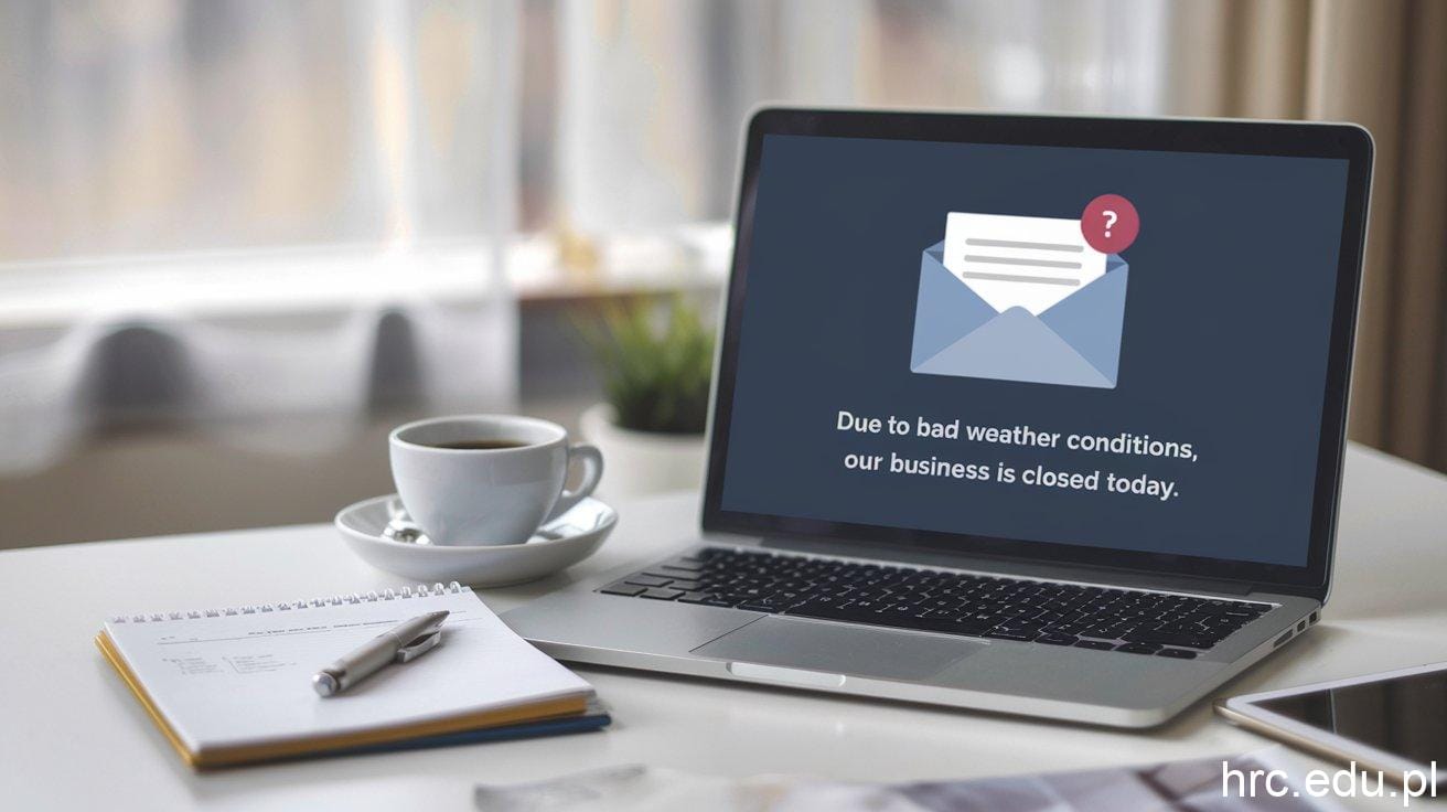 7 Essential Bad Weather Announcement Samples You Need to Know bad weather announcement sample