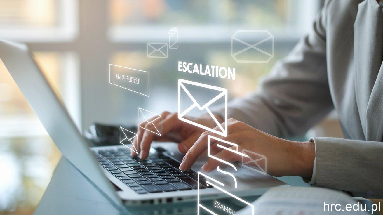 escalation customer service example email