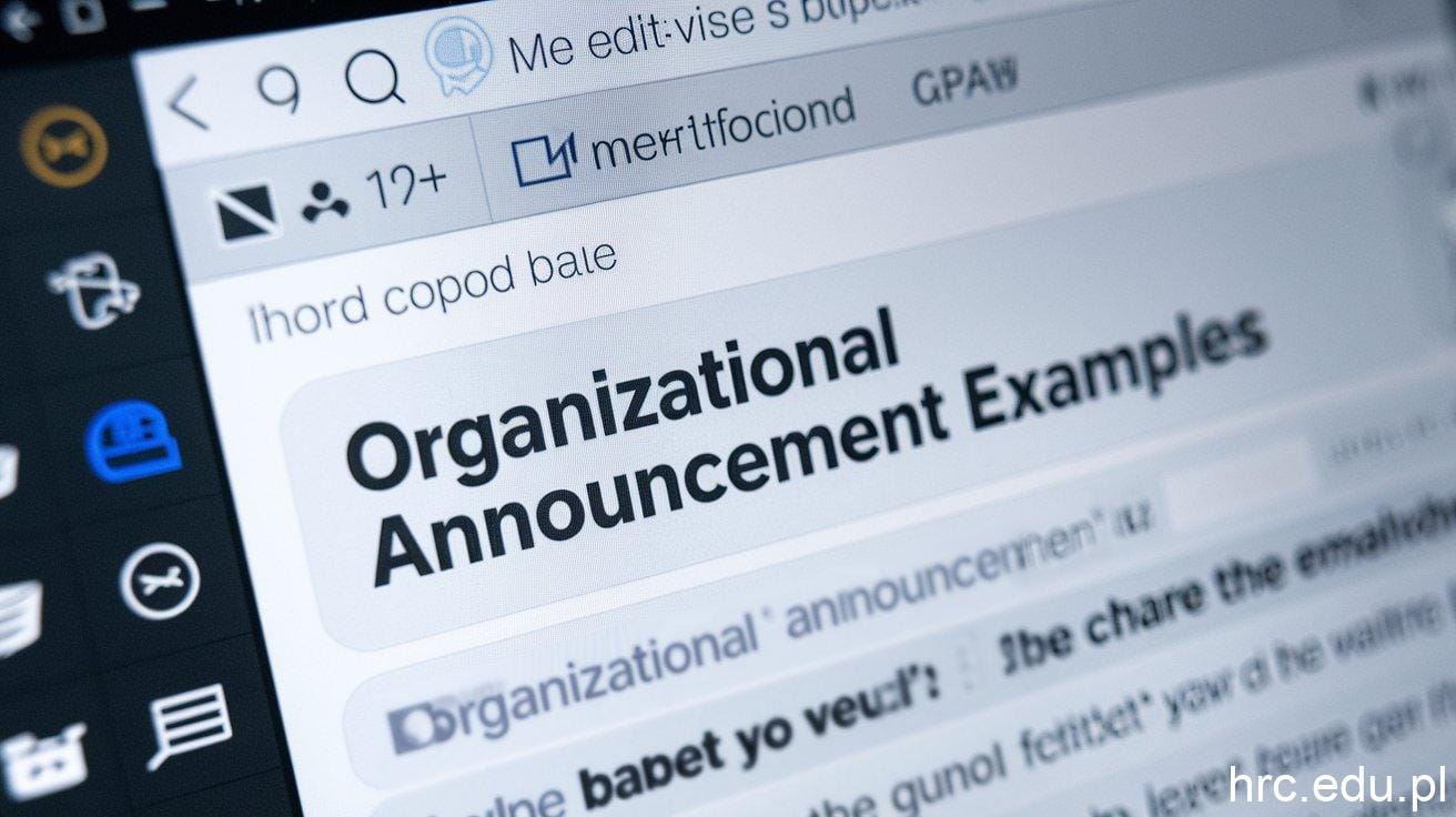 7 Key Highlights from Our Latest Organizational Announcement organizational announcement