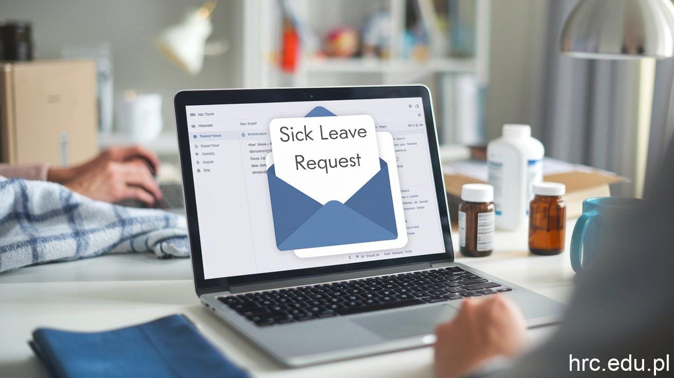 subject of sick leave email