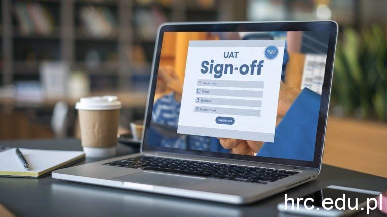 uat sign off template