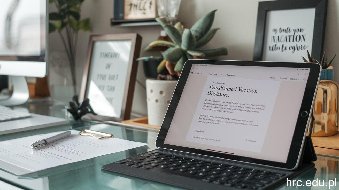 7 Essential Vacation Notice Tips: How to Inform Your Workplace Effectively vacation notice